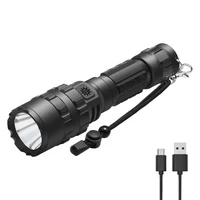 panyue powerful xm l2 1000lm led flash light portable torch usb rechargeable tactical led torches flashlight