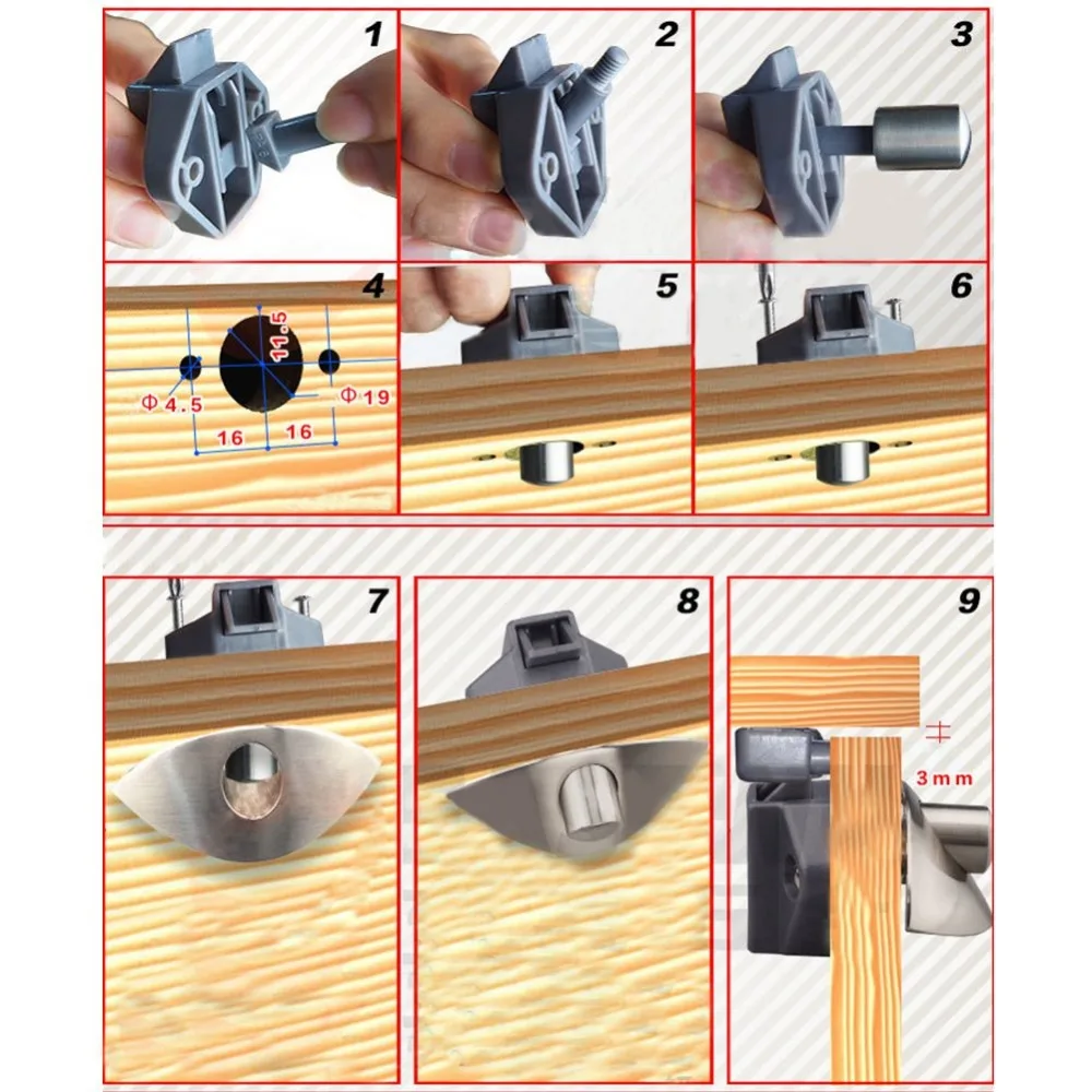 Замок для автофургона без ключа яркий серебристый замок | Автомобили и мотоциклы