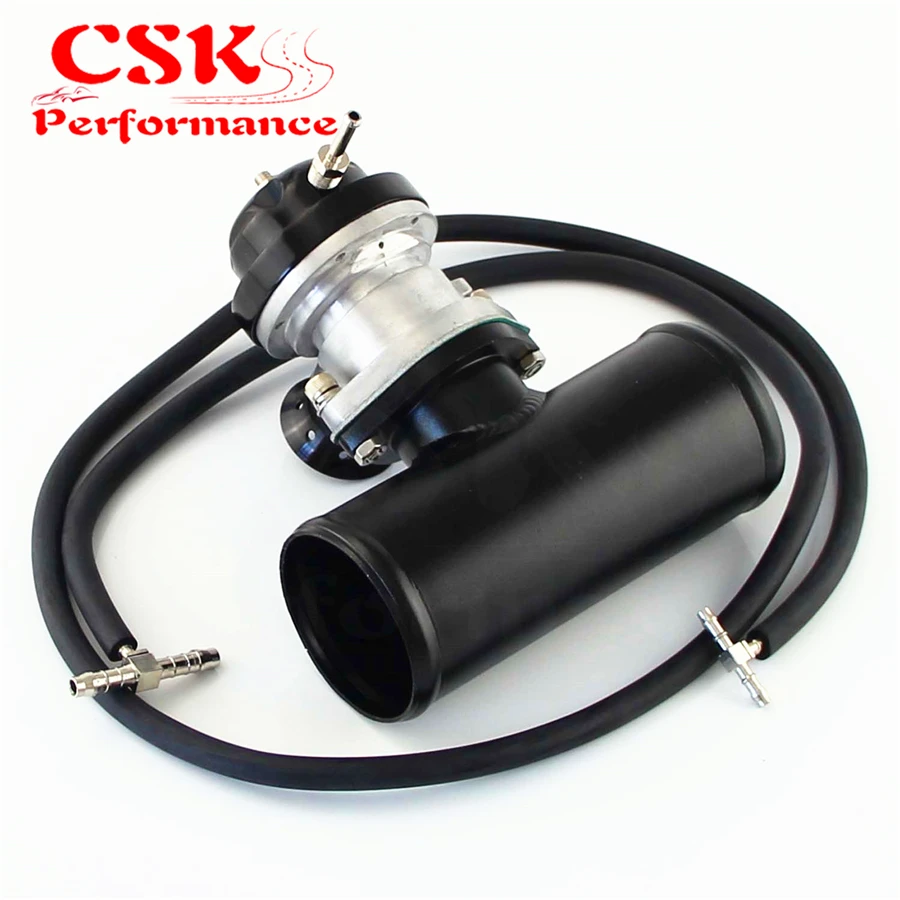 Турбозарядное устройство BOV с выдувным клапаном типа S/RS + 3 дюймовый фланец из