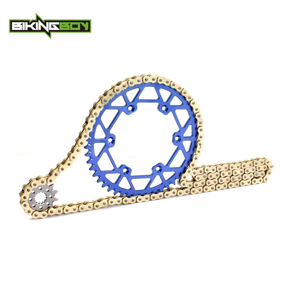 BIKINGBOY передняя 13T Задняя 48 T 52 Звездочка 520 120L X ring цепь для YZ 250 99 16 WR450F 03 15 YZ450F 06 WRF YZF WR
