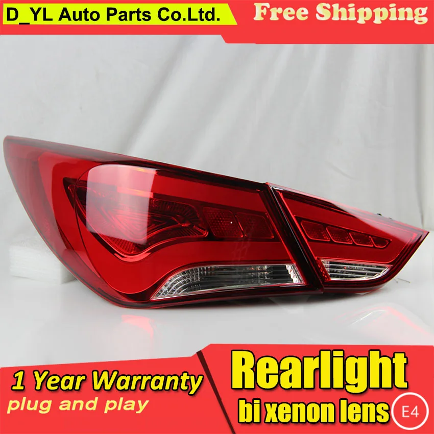 Car Styling for Tail Lights 2010-2013 Hyundai sonata LED Rear Light Fog light Lamp DRL Brake+Park+Signal | Автомобили и мотоциклы