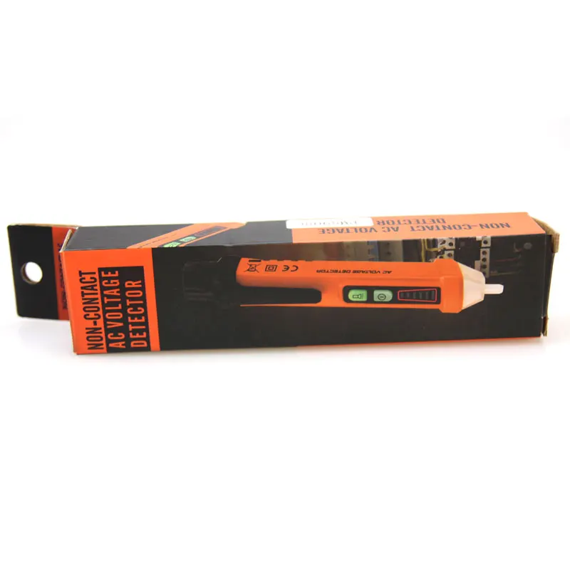 PM8908C 50 60 Гц AC 12 1000 В Бесконтактный светодиодный тестер напряжения Ручка детектор