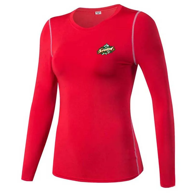 Сиэтл Storm Qucik сухой Футболка Training Фитнес рубашка тренировки бег топы женские