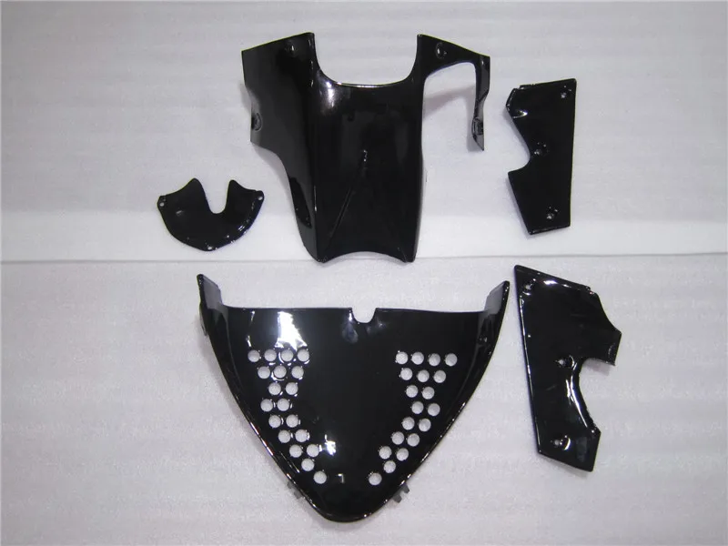 Тела Запчасти обтекатель комплект для SUZUKI SRAD GSXR600 750 96 97 98 99 00 глянцевый черный
