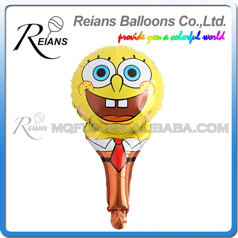 REIANS 51 см милый мультфильм детей Губка Боб квадраты полосы праздничный аксессуар