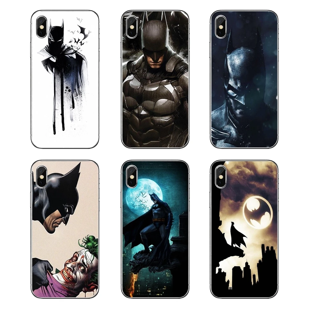 Супер Герои Бэтмен Супермен Dc Comics мягкий прозрачный просвечивающийся чехол