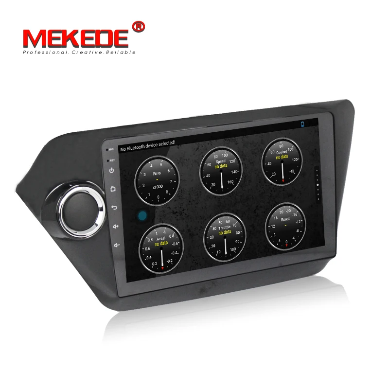 4G LTE Android7.1 автомобильный DVD gps плеер для Kia k2 RIO с wifi blutooth 1024*600 емкостный экран 2 Гб ram