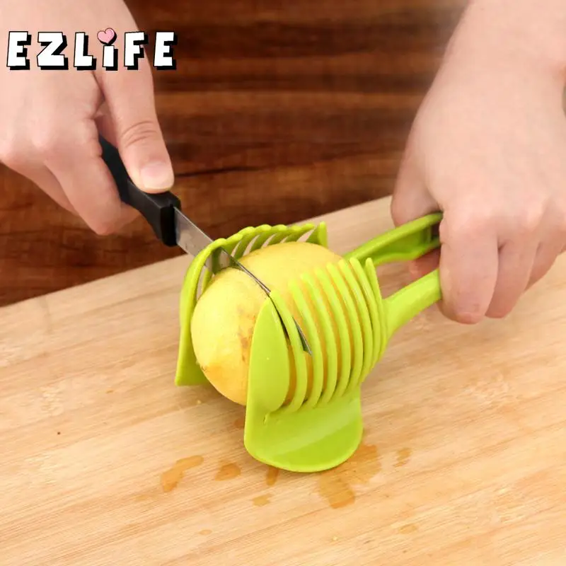 1 шт. Картофельная еда томатный лук лимон овощи фрукты слайсер яйцо Подставка под