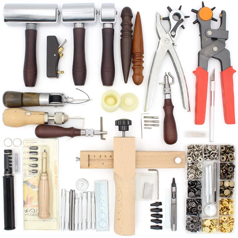 Инструменты для изготовления кожевенного ремесла инструмент установки кнопок