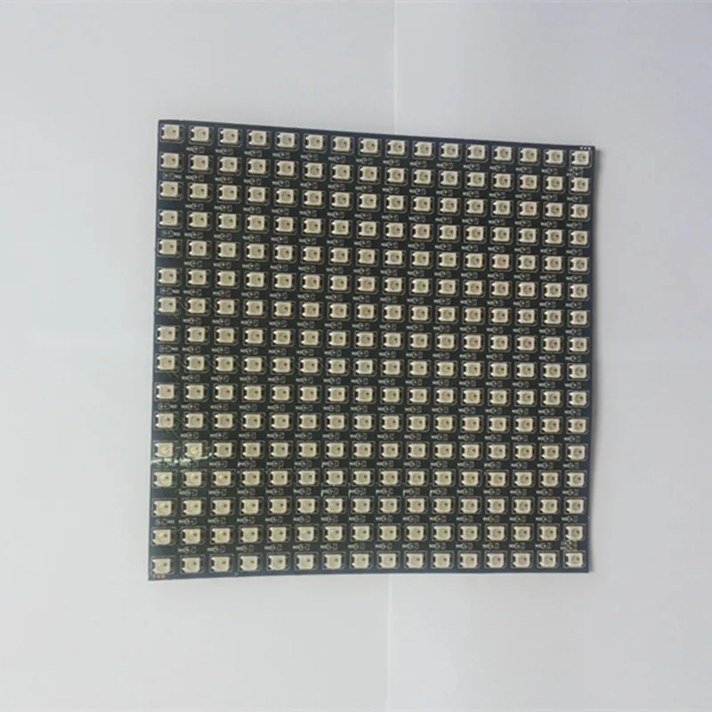 DC5v 16x16 пикселей WS2812B светодио дный цифровой гибкие Панель WS2811 индивидуально свет |