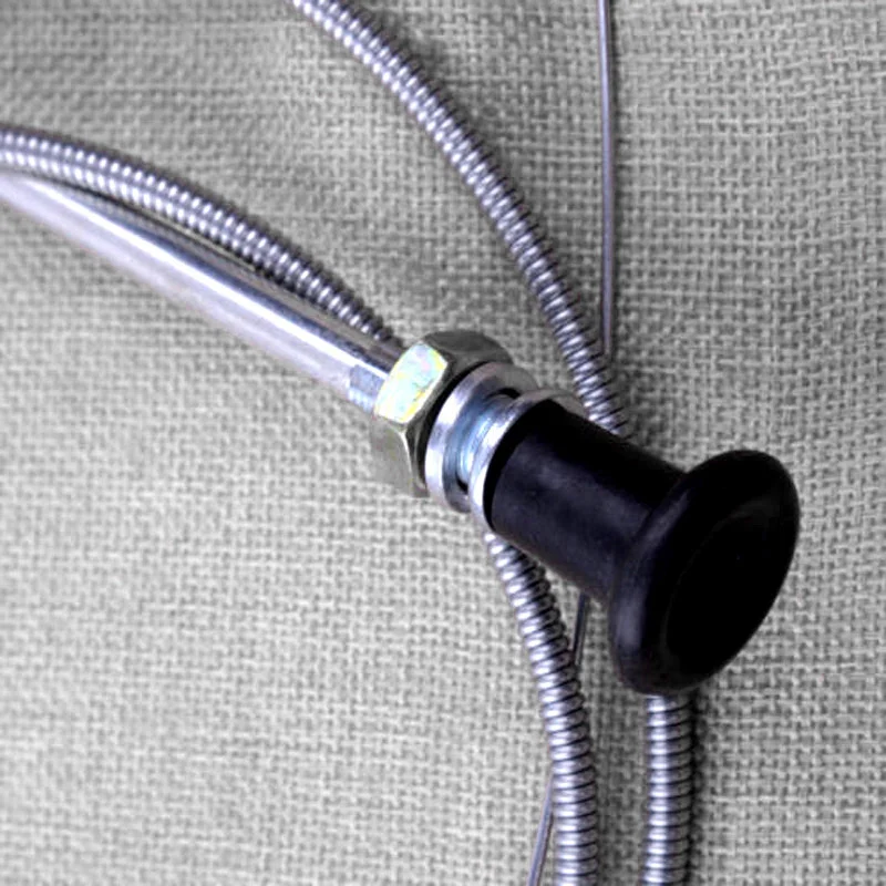 Silver Throttle Cable 152.4cm Tools Lawn Mowers Universal Push-pull Choke Metal Replacement Parts Spare Garden | Инструменты