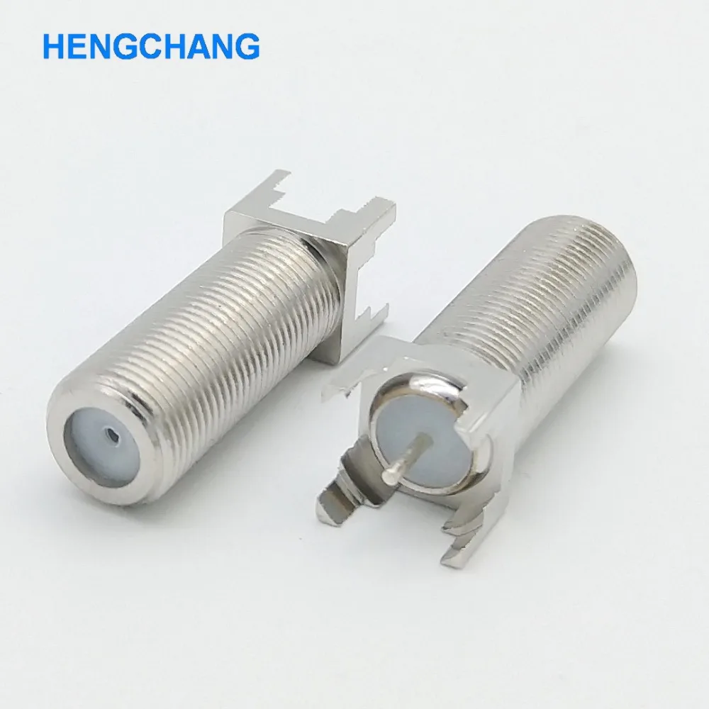 F Тип гнездо печатной платы британская система удлинить коаксиальный разъем 10