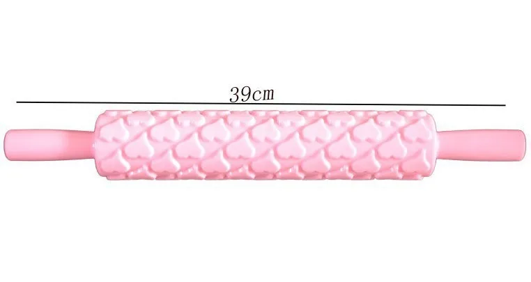 04007 1 шт. пластиковый узор Скалка торт тиснение ролик Sugarcraft украшения Скалка кухонные инструменты для выпечки «сделай сам» - Цвет: 04007