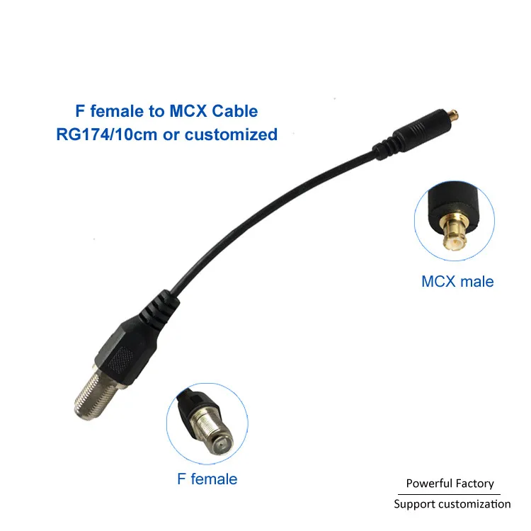 

SMA male RG58 кабель RP-SMA RG174 медный провод F female to MCX Jump кабель с длиной по заказу