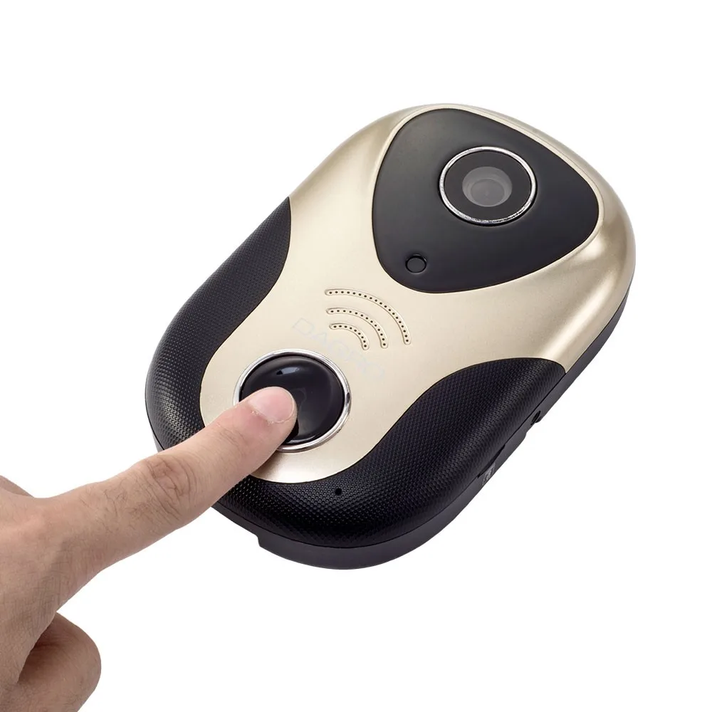 720P HD видео домофон WiFi IP камера Беспроводная сигнализация дверной звонок 163Eye