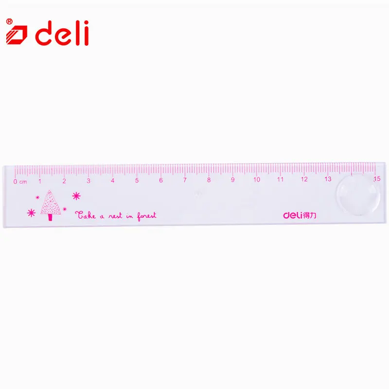 Deli Stationery Accessories Math Ruler Sets 4 Sets/Pack Multi-functional Student Drafting School Office Supplies Wholesale | Канцтовары
