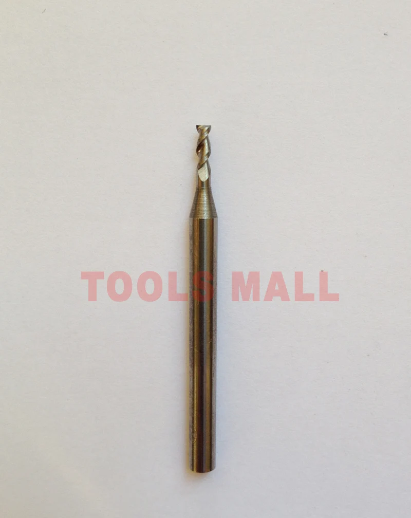 Фрезерные инструменты из сплава алюминия с 3 канавками 6 шт. 2 мм концевые Фрезы