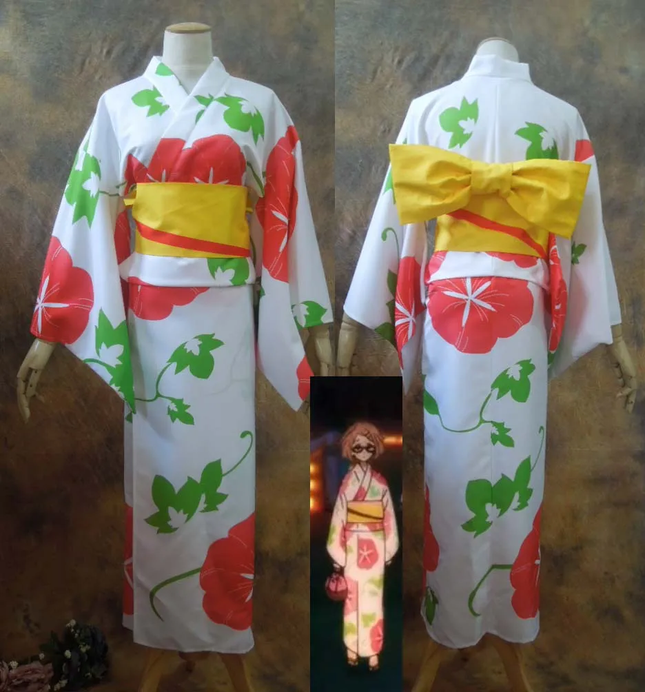 Мирай Курияма Kyoukai no Kanata Косплей Mirai Nase Mitsuki косплей кимоно костюм | Тематическая - Фото №1