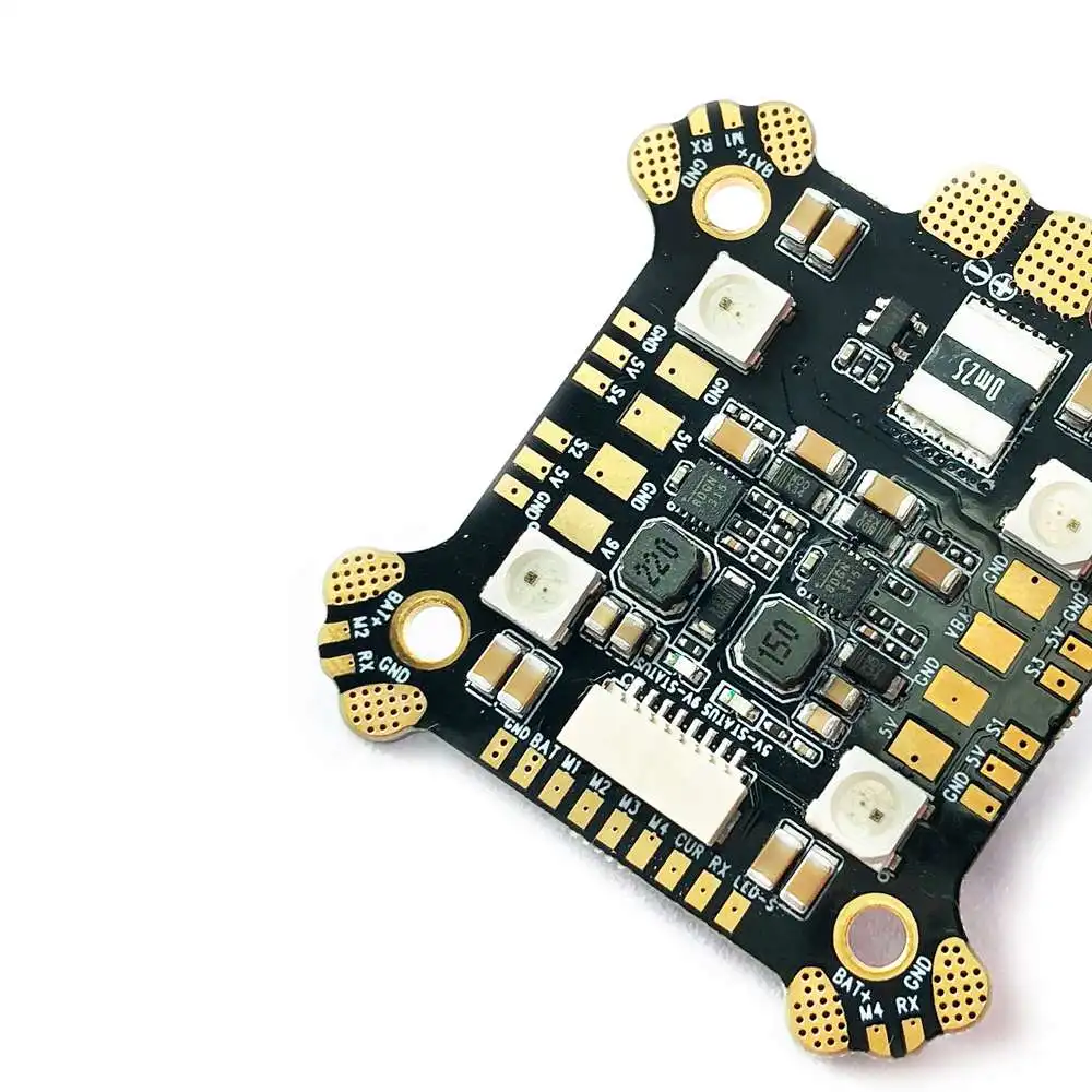 Контроллер полета FLYWOO F405 F4 OSD 5 в 9 В BEC ICM20689 и концентратор питания светодиод Rev1 PDB