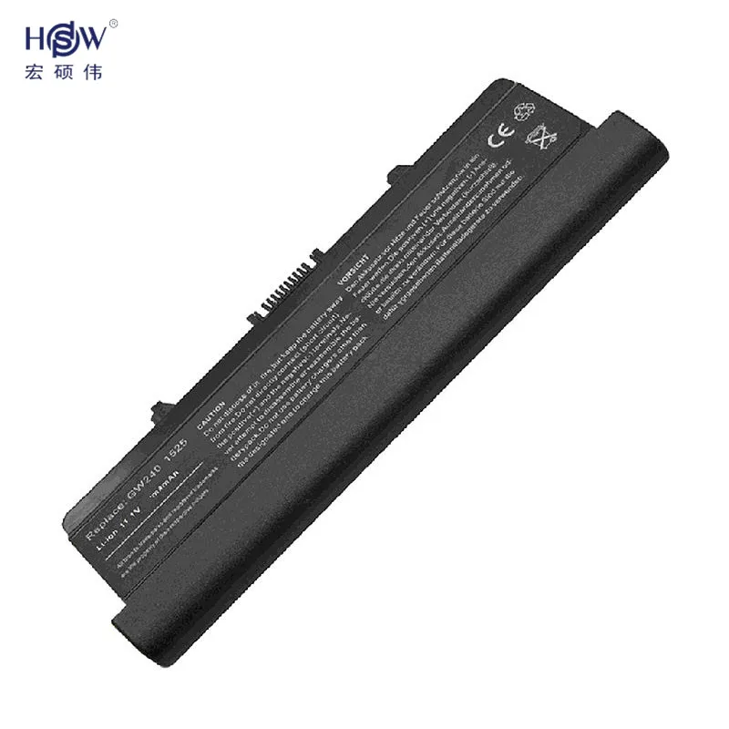 HSW 9 ячеистая для ноутбука Аккумулятор DELL Inspiron 1525 1526 1545 1546 0CR693 0GW240 0GW241 0GW252 0HP277 0UK716