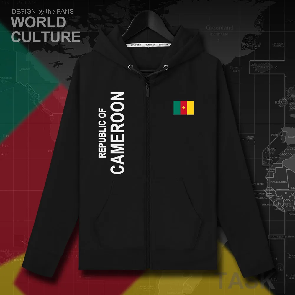 Камерун CMR Cameroun камерунские мужские флисовые толстовки зимние трикотажные