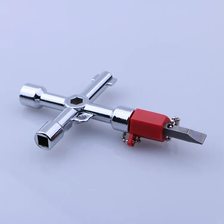 4-ходовой полезный слесарный Сантехнический ключ инструмент для измерительной