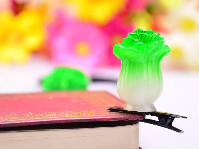 20 шт./лот заколки для волос из капусты простые аксессуары смолы стерео