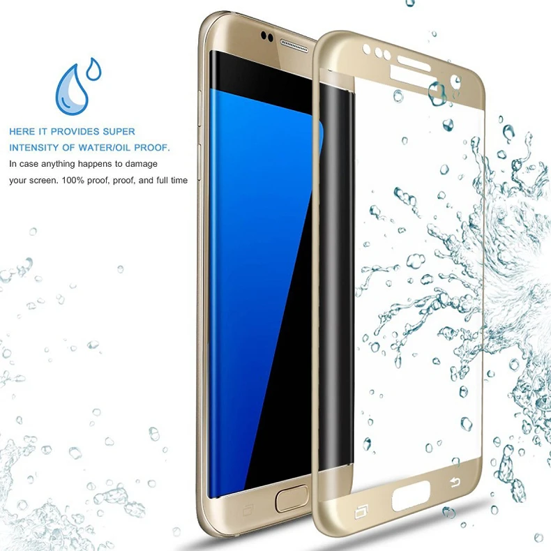 YIYONG 3D Edge изогнутое стекло для samsung Galaxy S6 S7 Edge Plus Закаленное стекло протектор экрана для samsung S7 Edge S 7 S 6 стекло