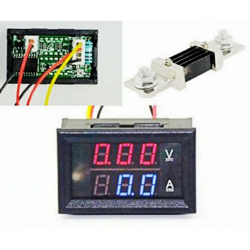 Высококачественный DC 300 V 500A двойной светодиодный цифровой вольт усилитель