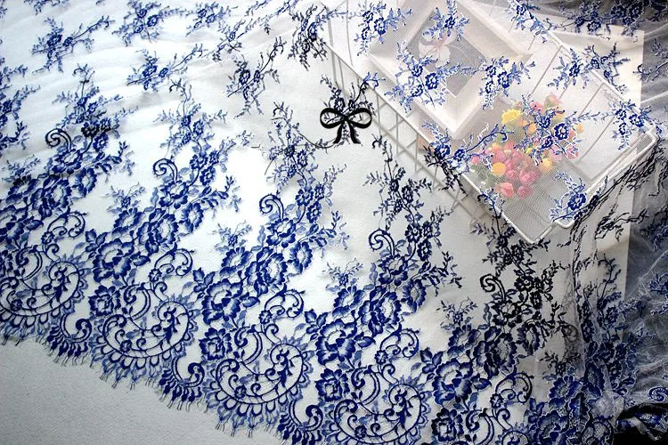 Высокое качество красивые прижимные ресницы кружевная отделка ткань одежда