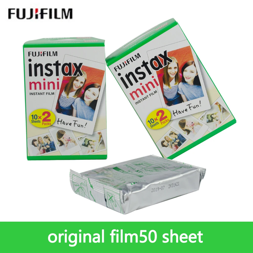 Оригинальная пленка Fujifilm 10-400 листов instax mini 9 8 пленок с белыми краями для моментальной печати mini 8 7s 25 50s 9 90 фотобумага для камеры