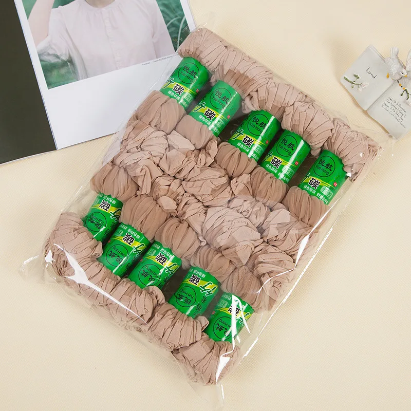 Носки женские шелковые черные дышащие весна-лето | Женская одежда