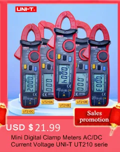 UNI-T UTD1025DL/UTD1025CL/UTD1050DL/UTD1050CL Ручной цифровой осциллограф с мультиметром USB