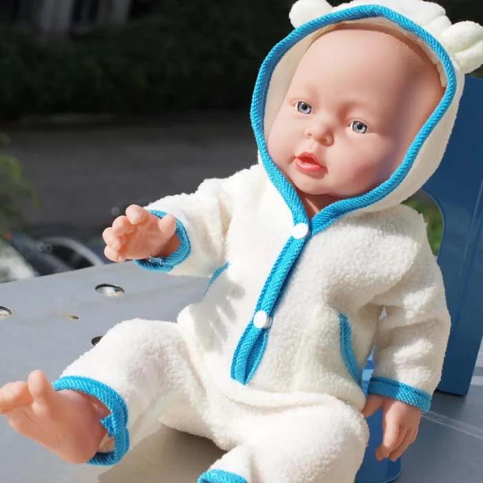 41 см детская кукла одежда дети Reborn куклы мягкие виниловые Силиконовые