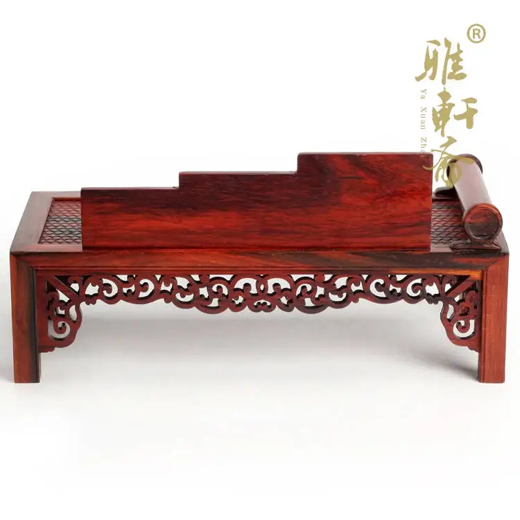 Мебель из красного дерева династии Мин и Цин миниатюрные поделки диван розового