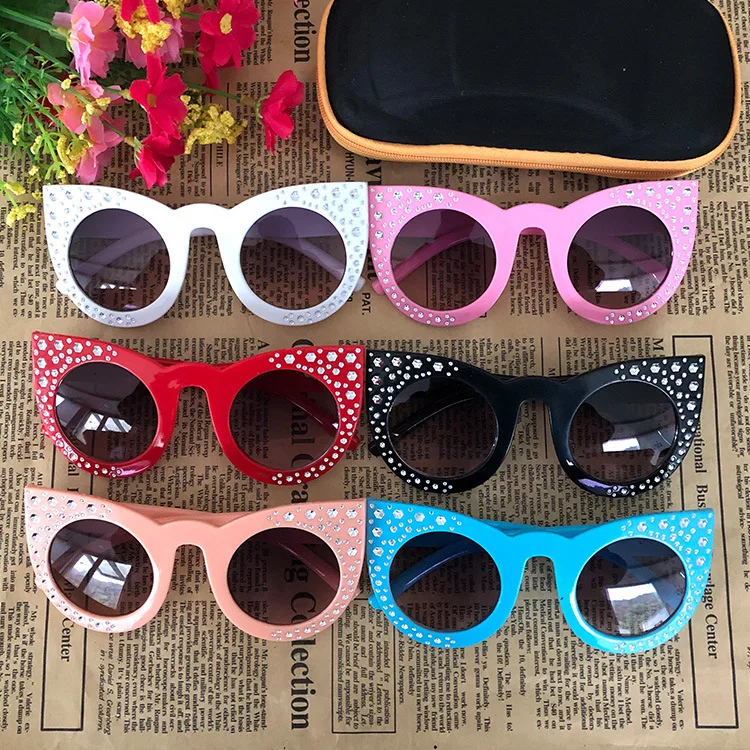 Солнцезащитные очки кошачий глаз для детей 3-8 лет | Аксессуары одежды