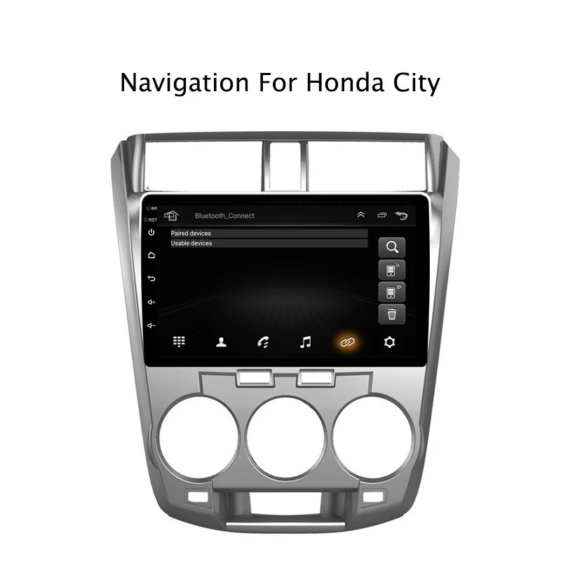 NAVITOPIA 10 1 дюймов 4G LTE WIFI головное устройство для Honda City 2008-2014 Android 6 0 2G + 32G