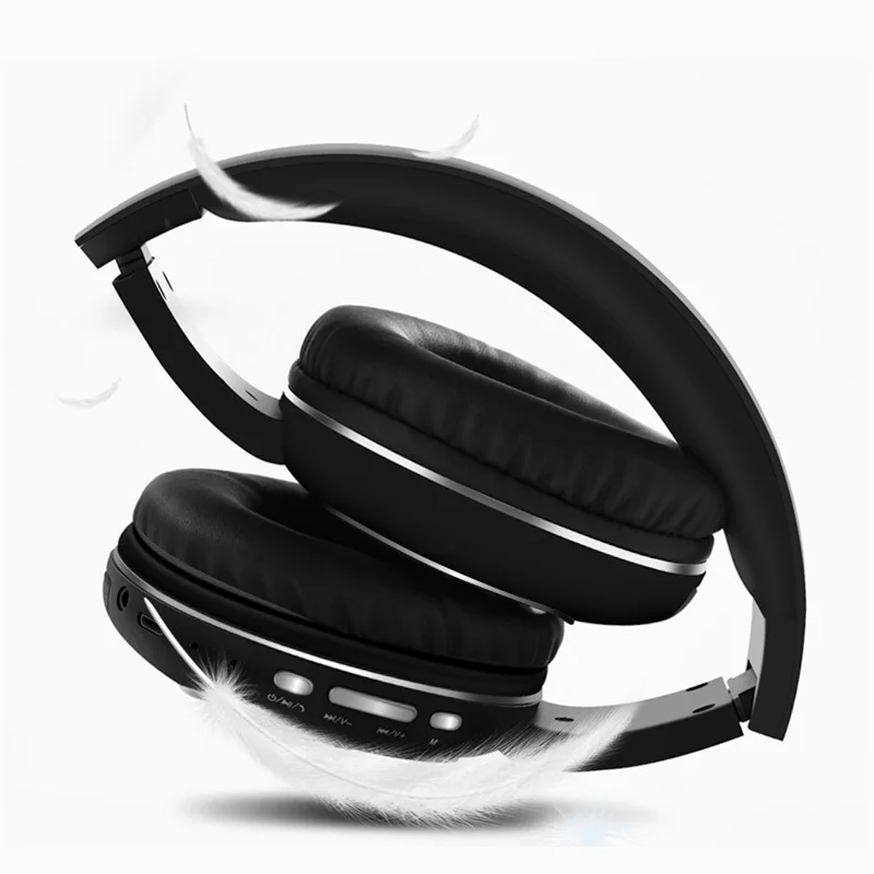 Bluetooth наушники Беспроводная складная гарнитура наушники с микрофоном TF карта для телефона музыка регулируемые наушники для Xiaomi PC
