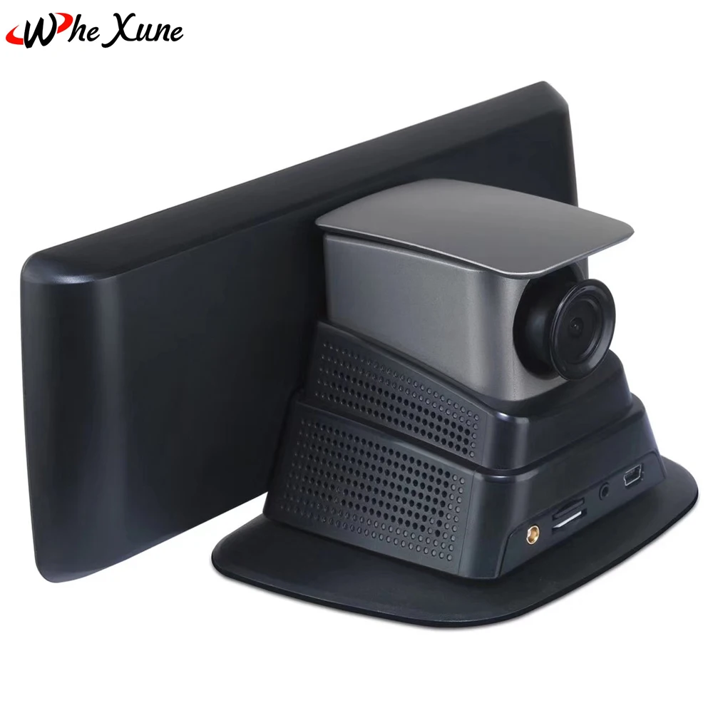 WHEXUNE 3G Android 6 86 Автомобильный dvr 5 0 дюймов Dash Cam gps навигация двойной объектив камера