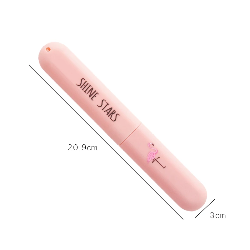 XZJJA Portable Travel Toothbrush Box Bathroom Organizer Dust-proof Tooth Brush Protect Container Accessories | Дом и сад