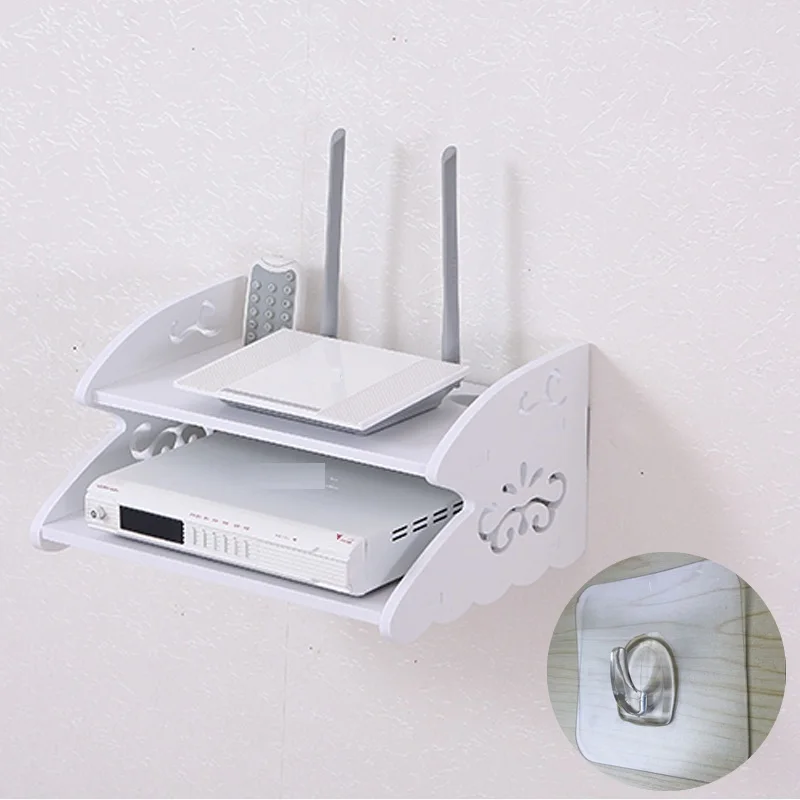 MODEL M Коллекция Европейский маршрутизатор гостиная прием Wi-Fi настенные подвесные стеллажи Полка вешалка розетка крышка коробка шкаф ТВ комплект-топ - Цвет: MODEL M