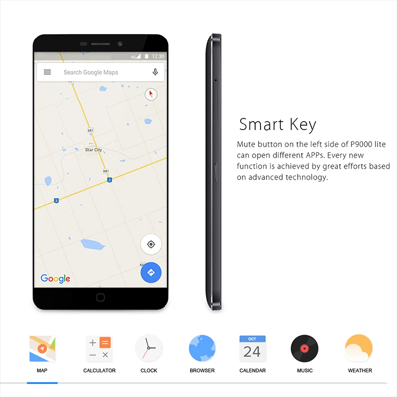 Беспроводная зарядка сканер отпечатков пальцев NFC Android 7 0 Оригинальный elephone P9000 5