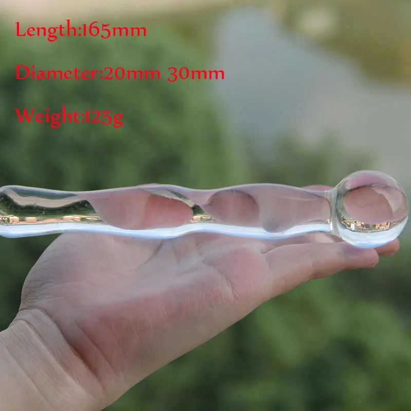 Dingye стеклянный фаллоимитатор для пениса эротический анальный взрослых|fake penis|glass