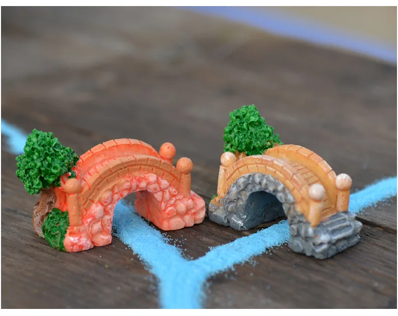 Миниатюрный мост полимер для поделок Сделай Сам фигурки миниатюрные