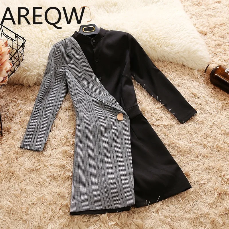 Женский комбинезон Комбинезоны и боди Новинка осени 2018 Ретро стиль женский с