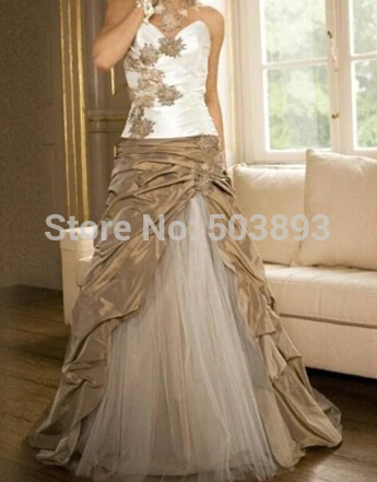 free shipping In Stock 2014 Sweetheart A-line plus size wedding dresses bridal dress gown lace | Свадьбы и торжества