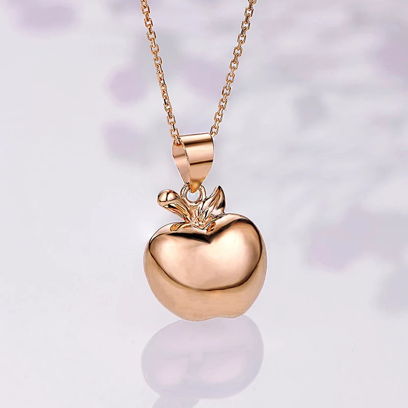 

Pure AU750 Apple Pendant Women's Pendant 2.2g new