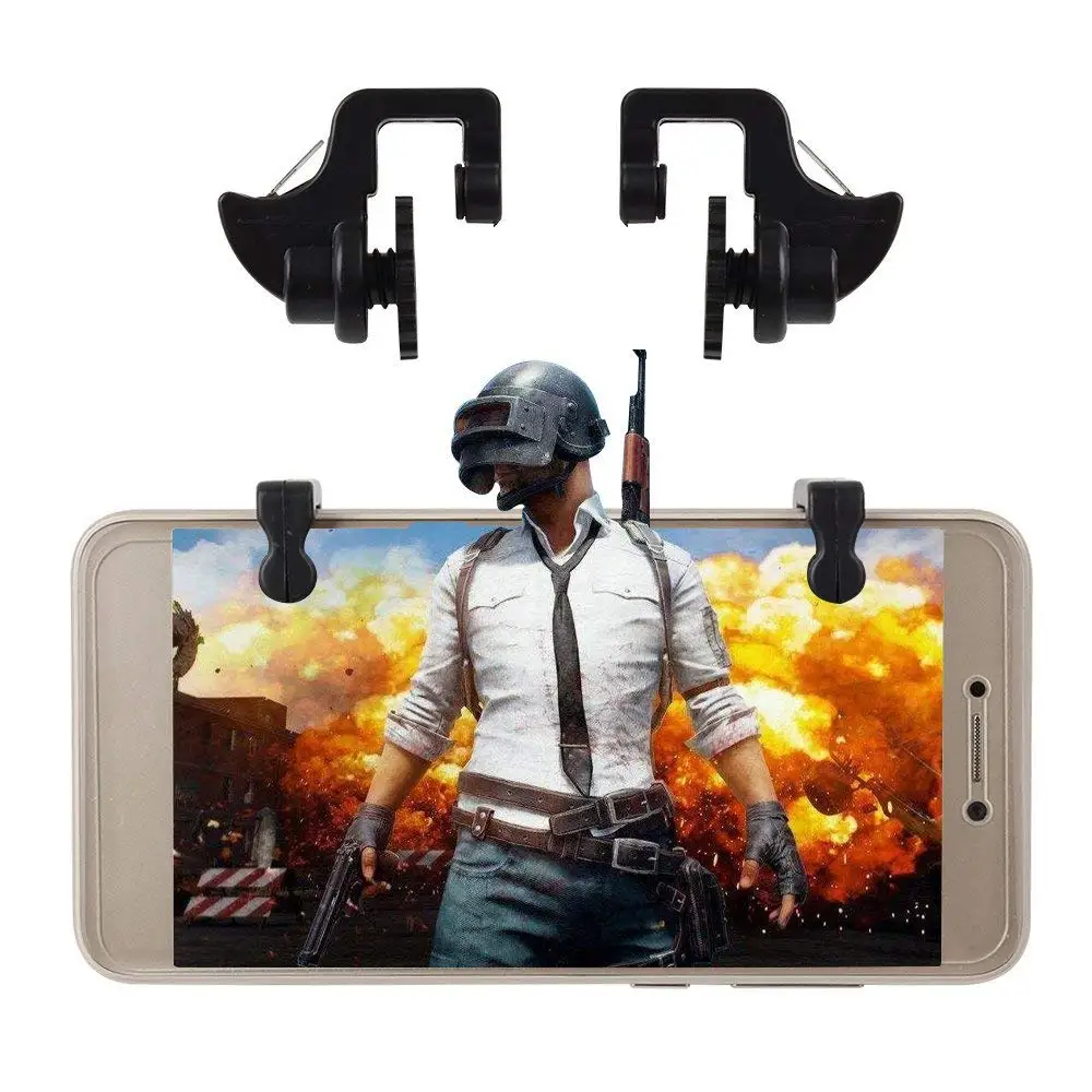 Black button WRUMAVA мобильная игра выживания геймпад джойстик Кнопка L1R1 игровая ручка триггеры ручка для ножей/PUBG - Цвет: Black button