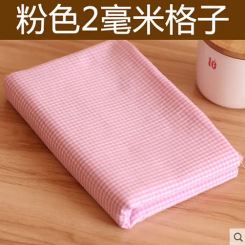 Винтажная клетчатая ткань тканая хлопчатобумажная для шитья детской одежды и