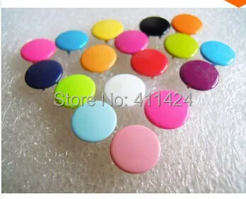 Быстрая заклепка для кнопок 100 комплектов защелки крепления 11 мм разные цвета